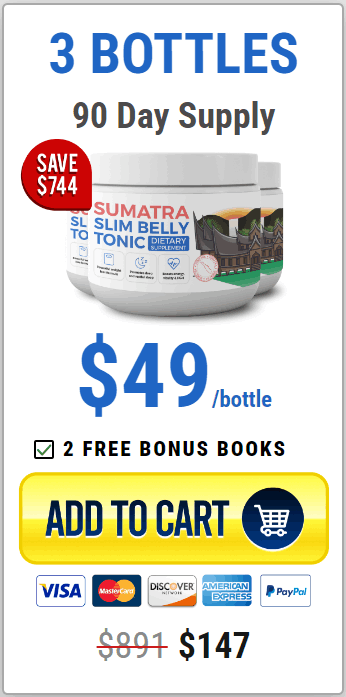 Sumatra Slim Belly Tonic 3 bottle price